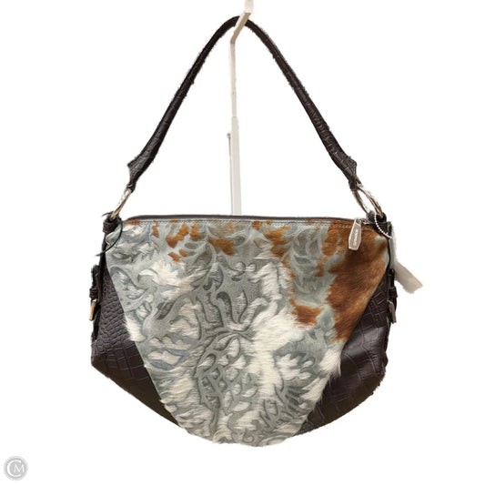 Handbag Leather By Cmc, Size: Small