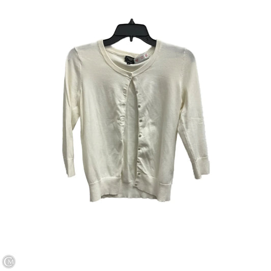 Cardigan By Talbots In White, Size: S