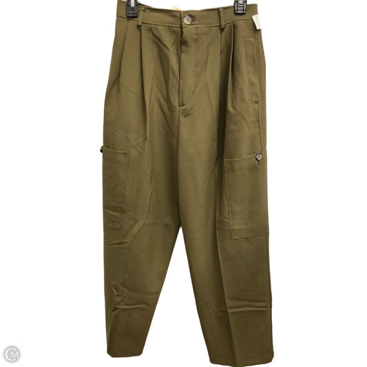 Pants Wide Leg By Zara In Green, Size: Xs