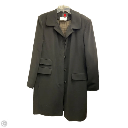 Coat Peacoat By Gallery In Black, Size: Xl