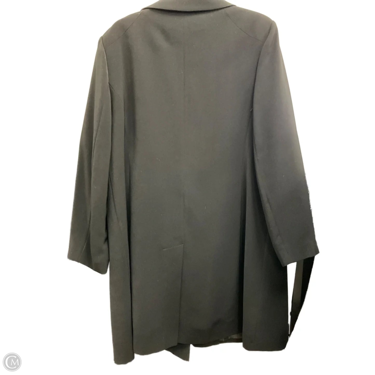 Coat Peacoat By Gallery In Black, Size: Xl
