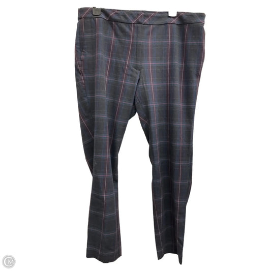 Pants Dress By J. Jill In Plaid Pattern, Size: 14