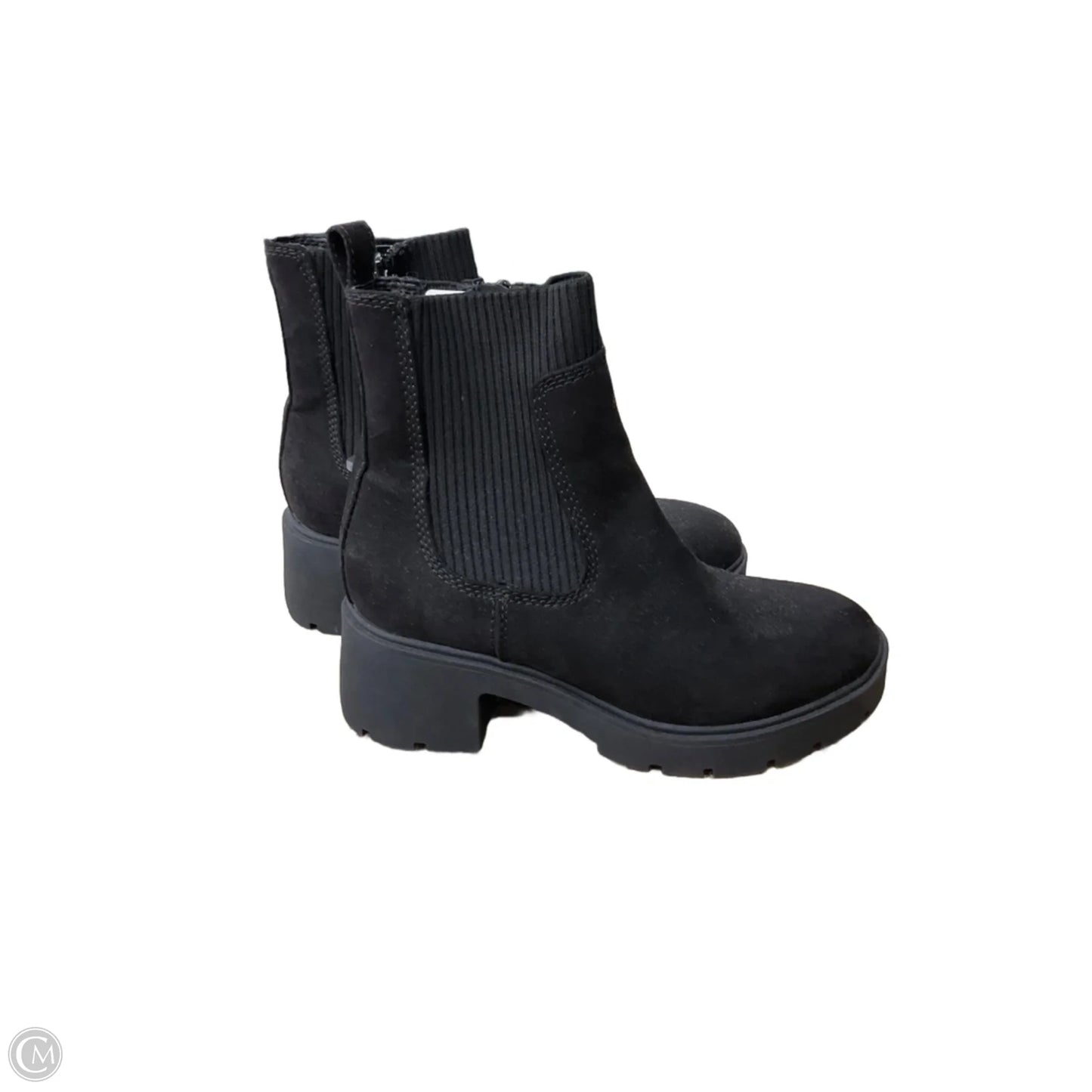 Boots Ankle Flats By No Boundaries In Black, Size: 8