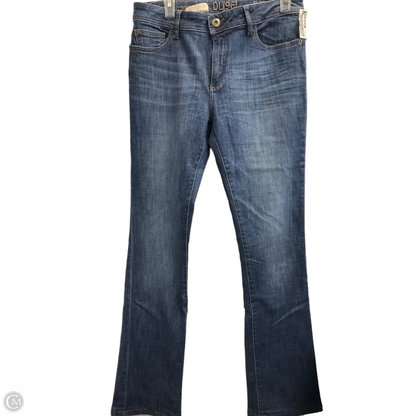 Jeans Straight By Dl1961 In Blue Denim, Size: 10