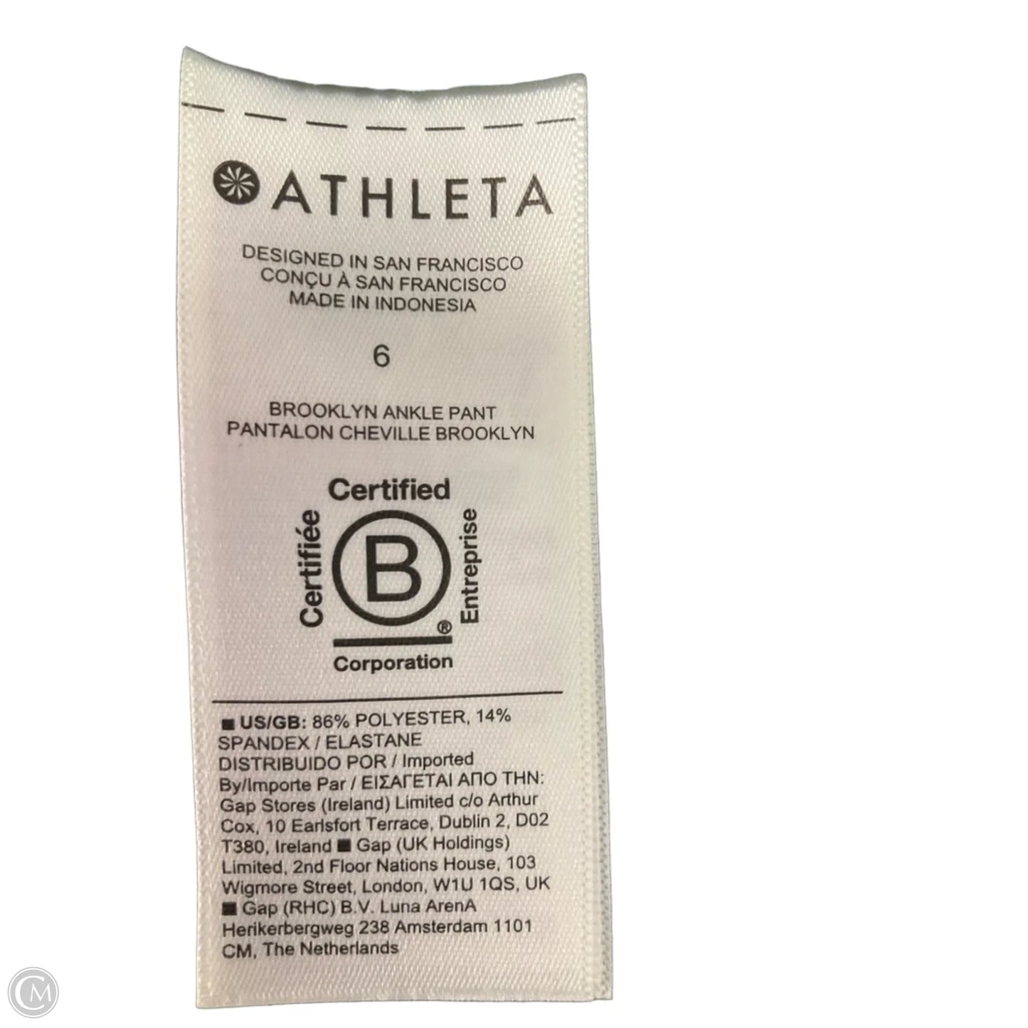 Athletic Pants By Athleta In Green, Size: 6