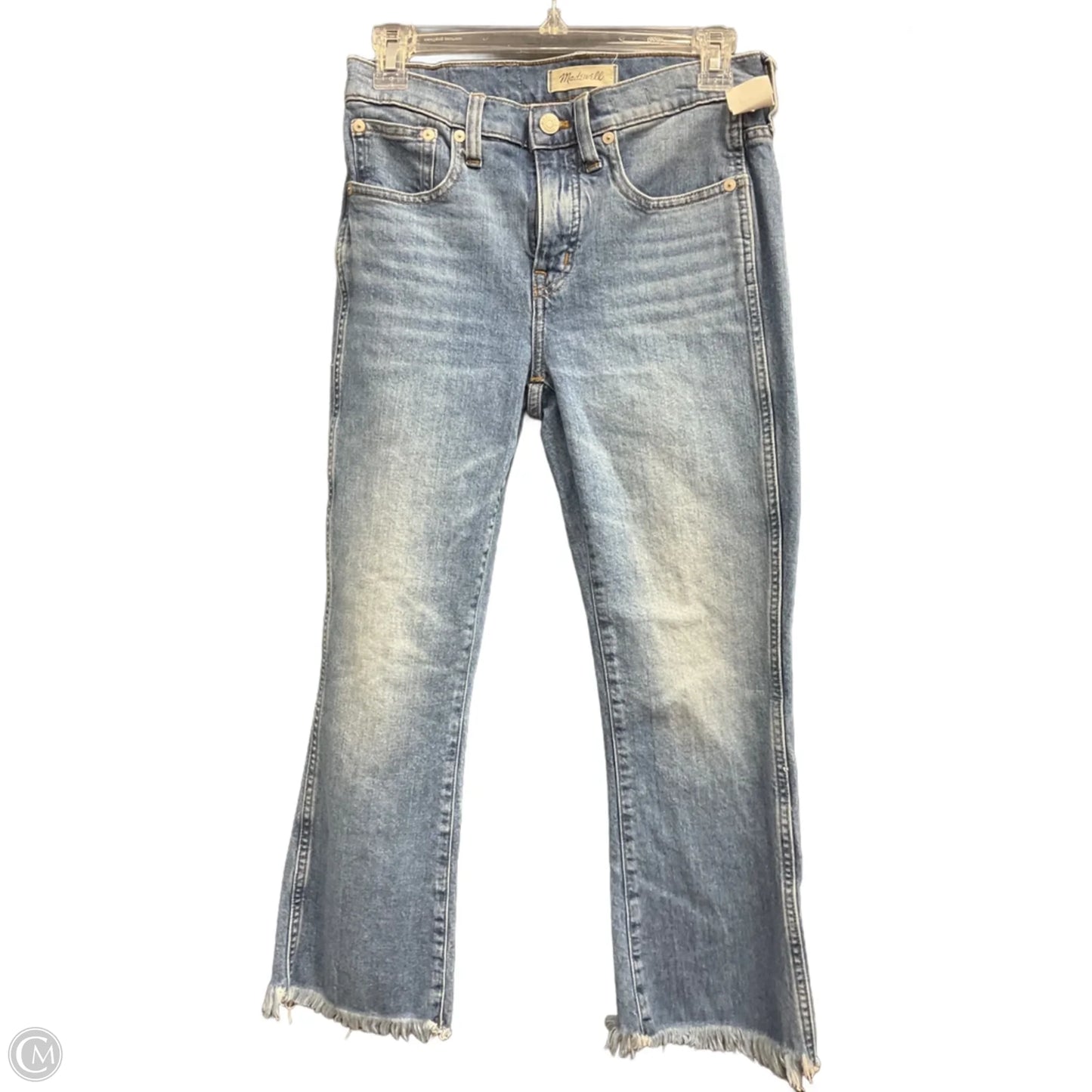 Jeans Boot Cut By Madewell In Blue Denim, Size: 2