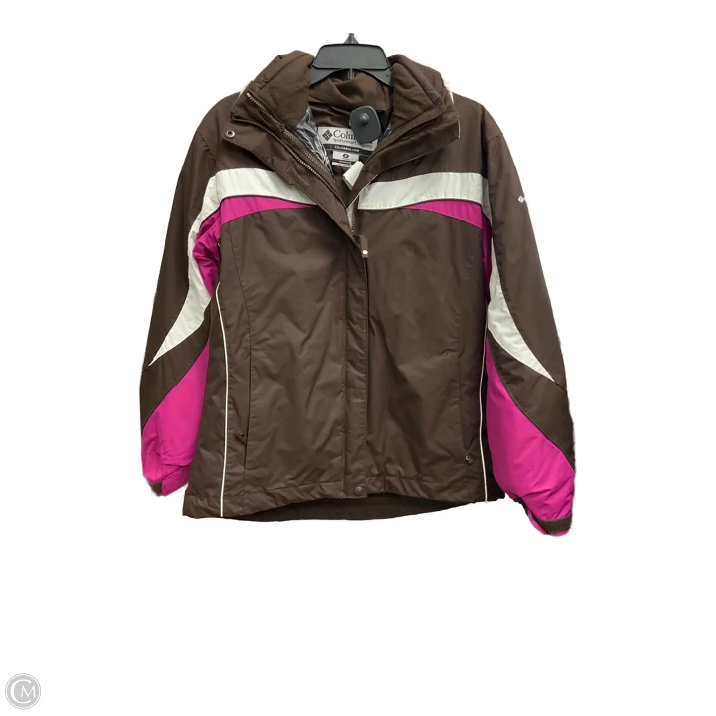 Coat Parka By Columbia In Brown, Size: M