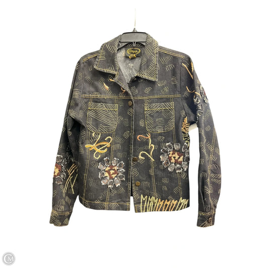 Jacket Denim By Clothes Mentor In Blue Denim, Size: M