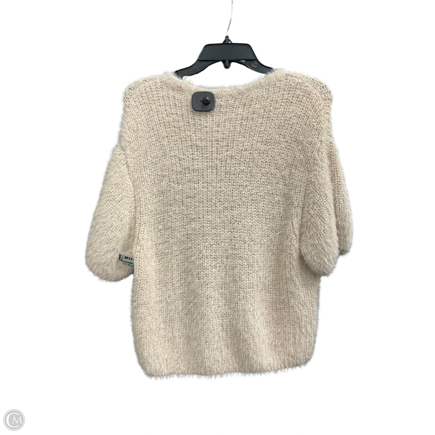 Sweater By Express In White, Size: Xs