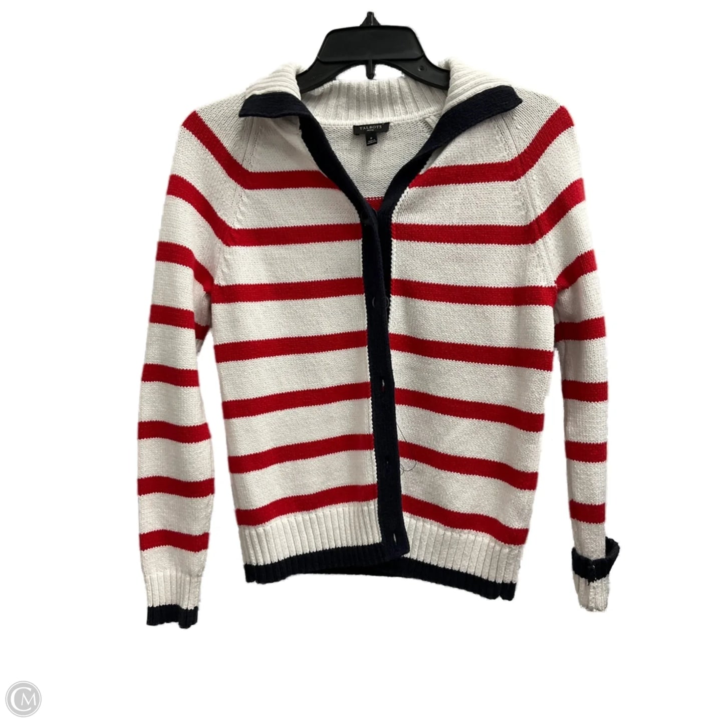 Cardigan By Talbots In White, Size: S