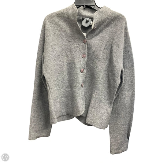 Cardigan By August Silk In Grey, Size: L