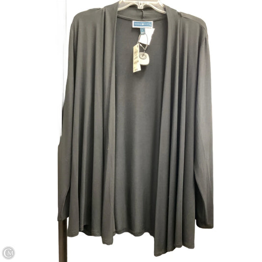 Cardigan By Karen Scott In Black, Size: L
