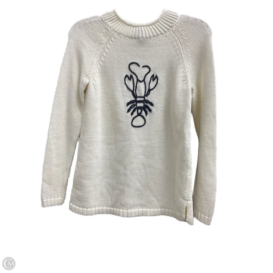 Sweater By Talbots In White, Size: Sp