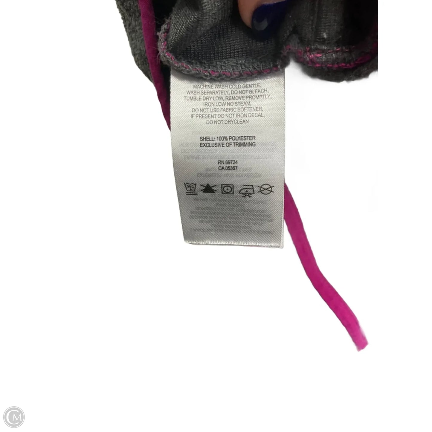 Athletic Jacket By Columbia In Grey, Size: M