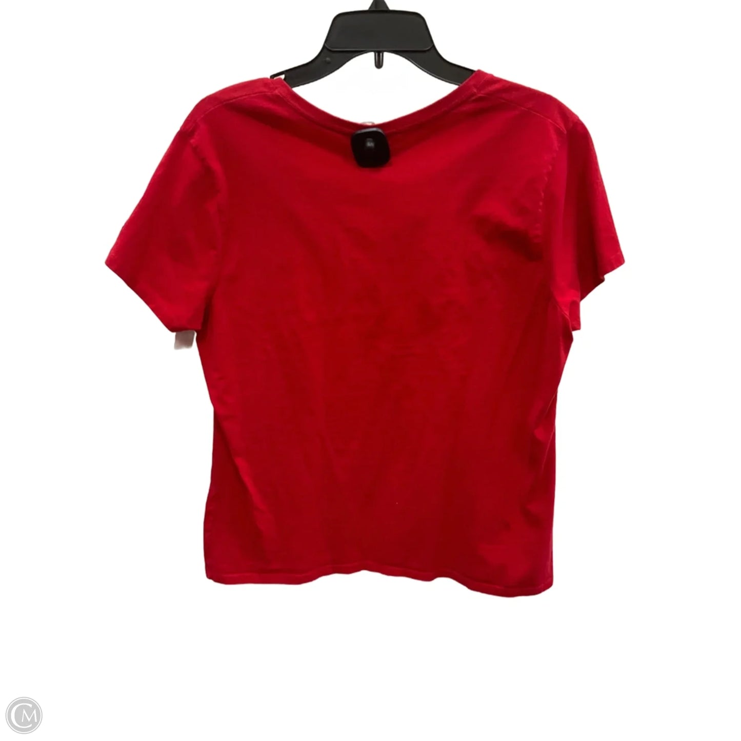 Top Short Sleeve Basic By Champion In Red, Size: Xl
