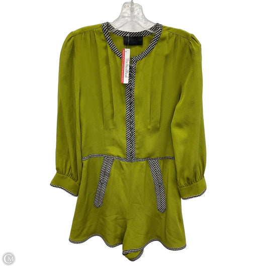 Romper Designer By Derek Lam In Green, Size: S