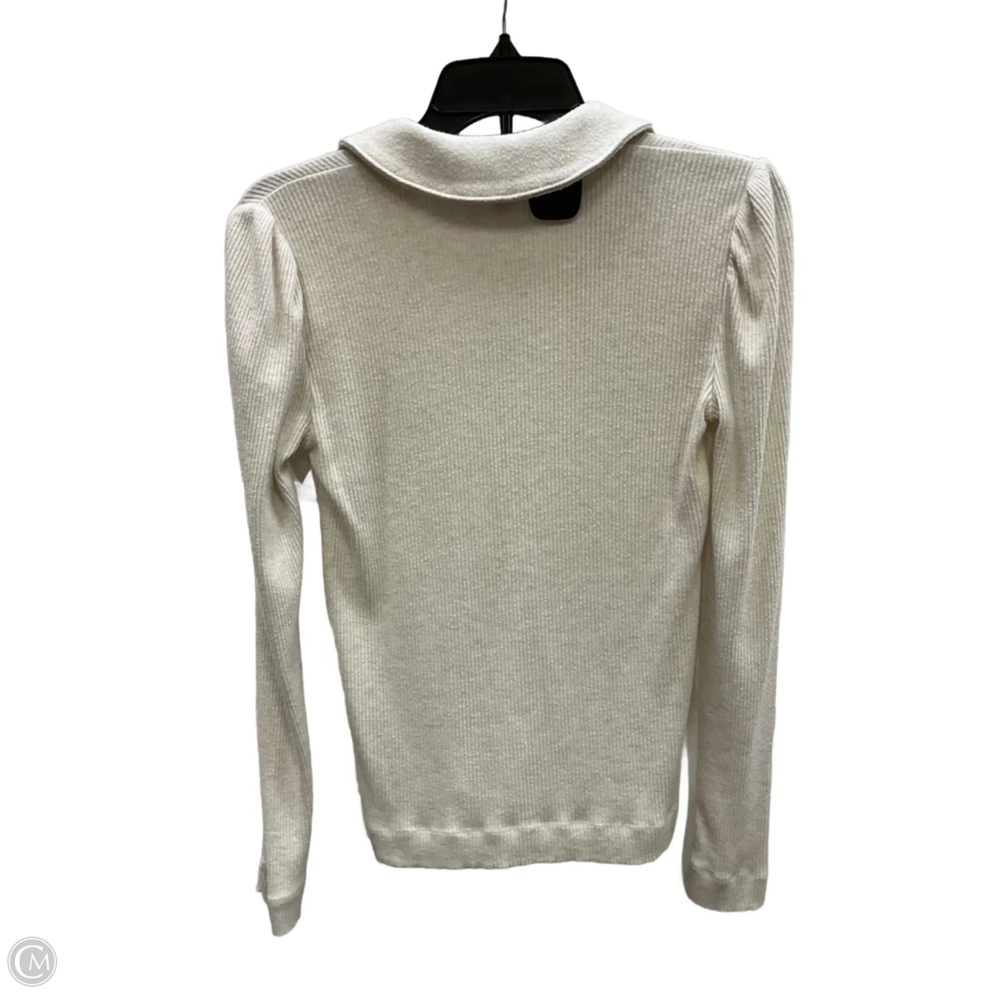 Top Long Sleeve By Loft In Beige, Size: S