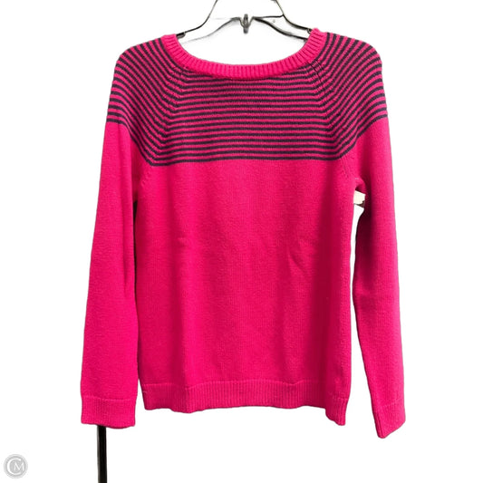 Sweater By Talbots In Pink, Size: L