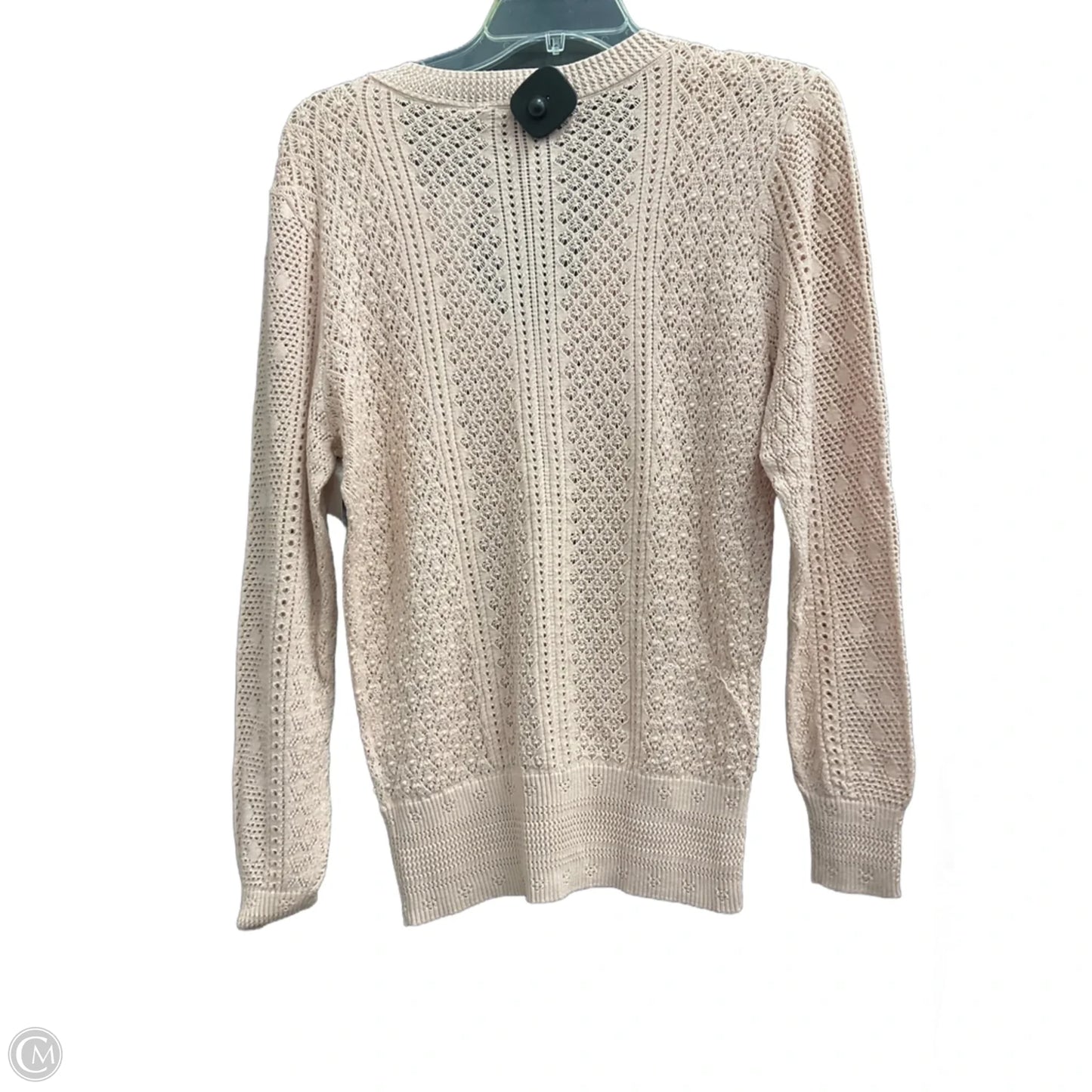 Top Long Sleeve By White House Black Market In Pink, Size: M