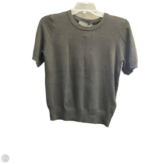 Top Short Sleeve By Zara In Black, Size: M
