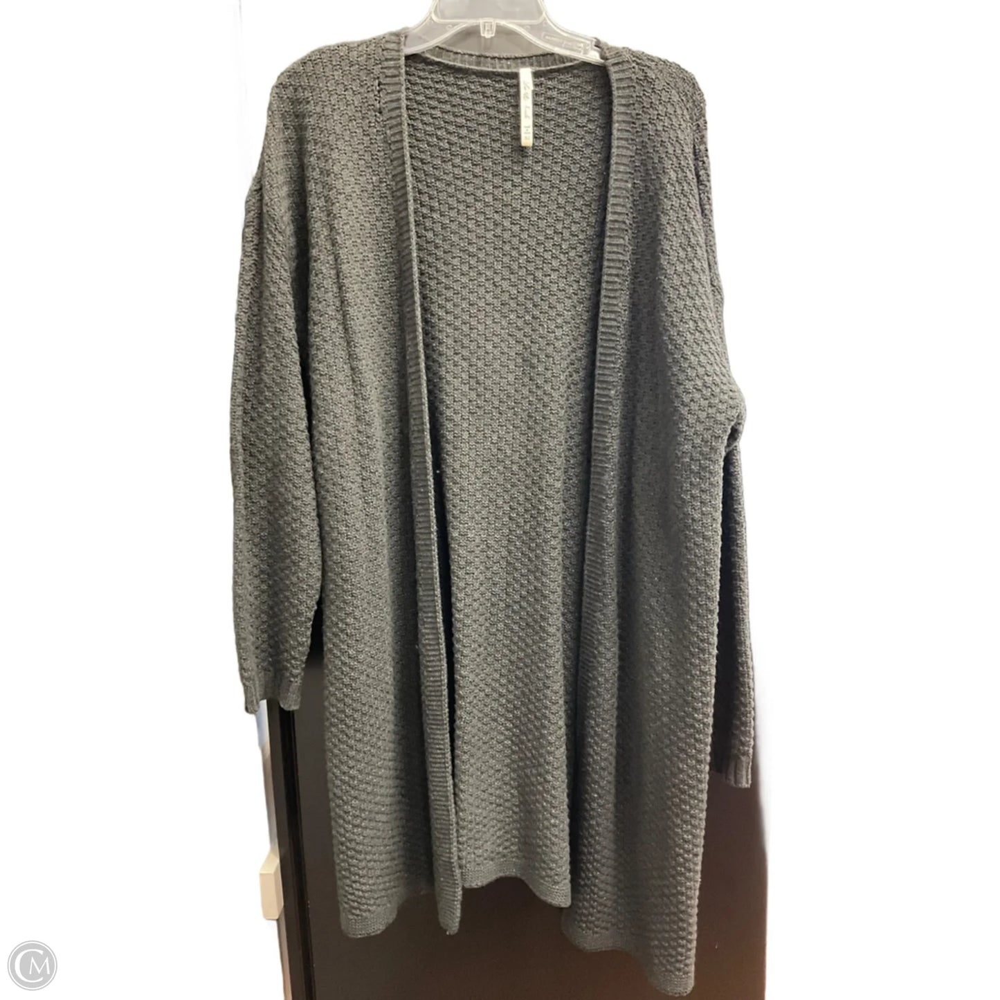 Cardigan By Leo And Nicole In Black, Size: Xl