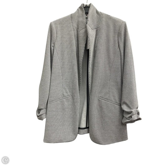 Blazer By Nine West In Checkered Pattern, Size: S