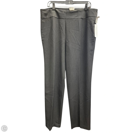 Pants Dress By Investments In Grey, Size: 16