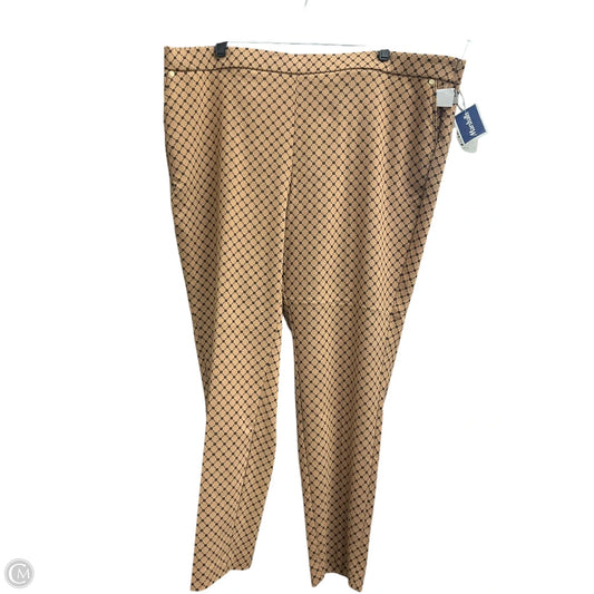 Pants Dress By Anne Klein In Brown, Size: Xxl