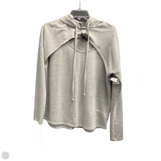 Top Long Sleeve By White Birch In Grey, Size: M