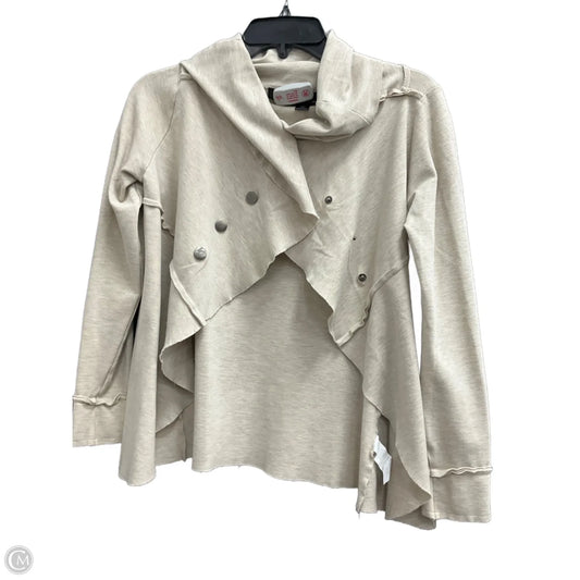 Top Long Sleeve By Kensie In Taupe, Size: S