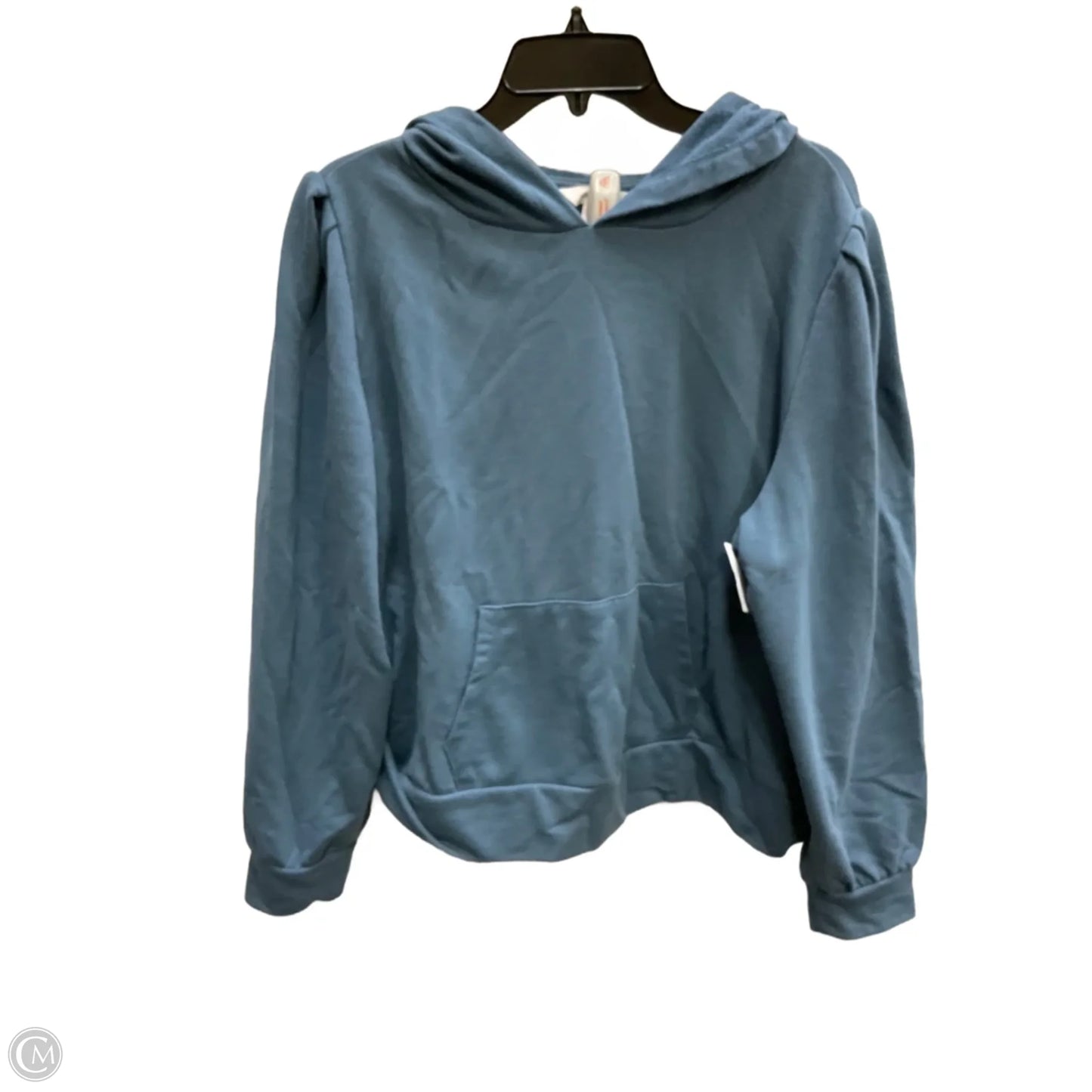 Sweatshirt Hoodie By Lc Lauren Conrad In Blue, Size: Xl