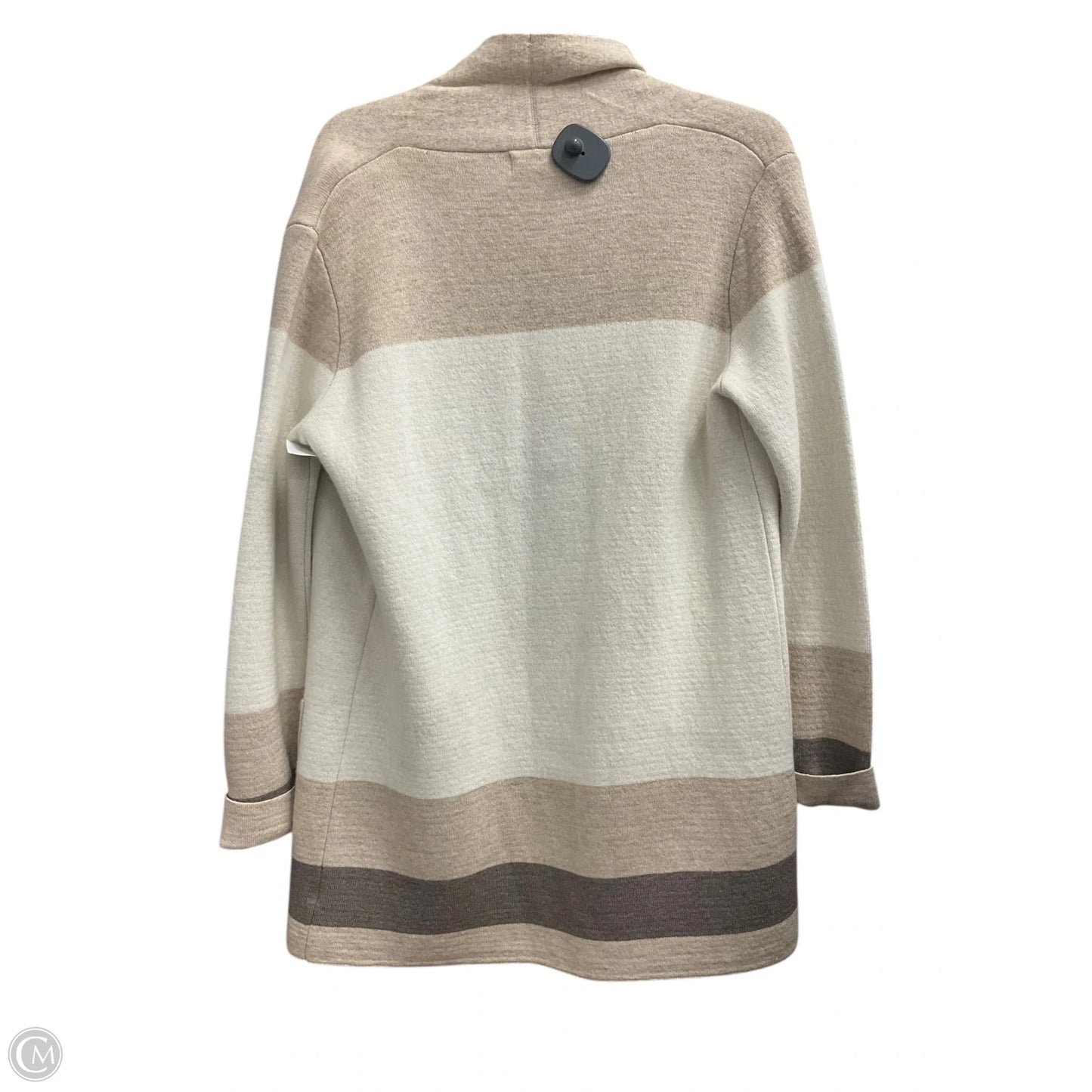 Cardigan By Clothes Mentor In Beige, Size: L