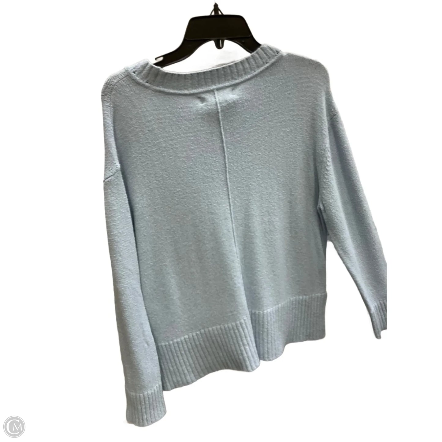 Sweater By Loft In Blue, Size: L