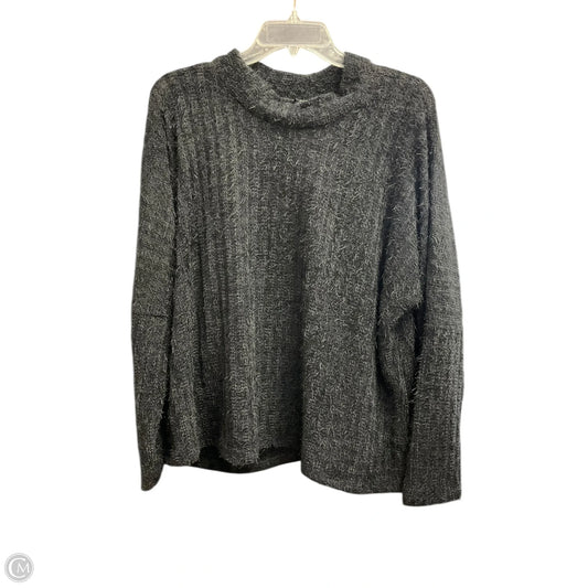 Top Long Sleeve By Lane Bryant In Black, Size: 18