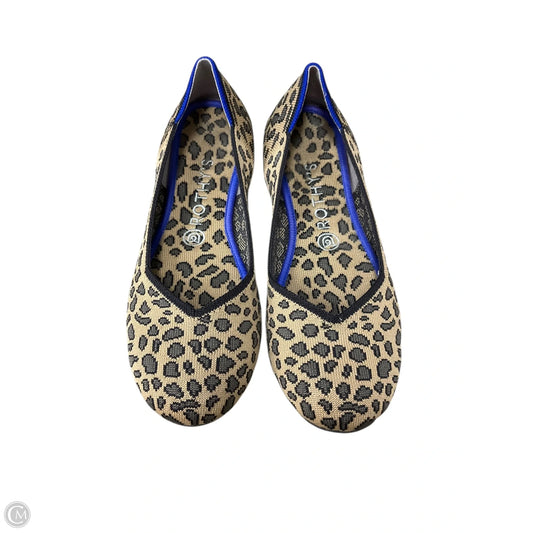 Shoes Flats By Rothys In Animal Print, Size: 9