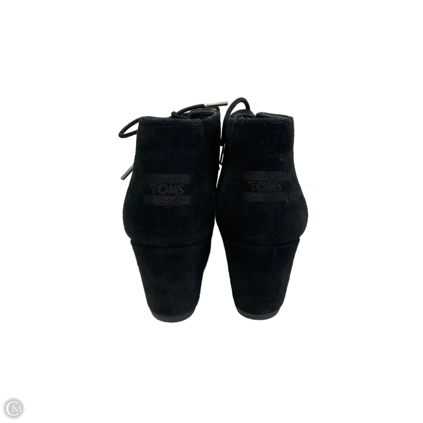 Boots Ankle Heels By Toms In Black, Size: 6