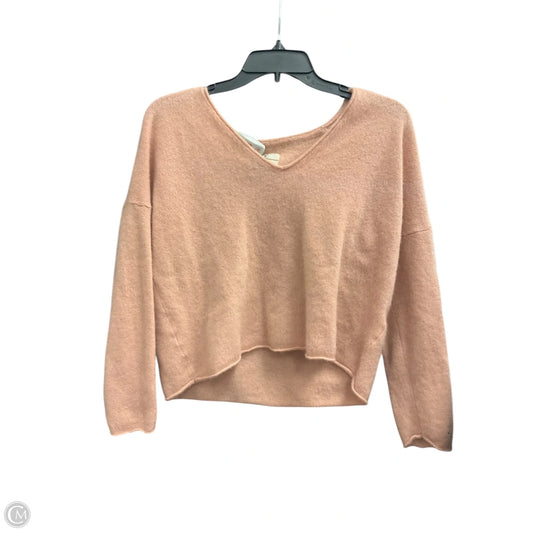 Sweater Cashmere By Clothes Mentor In Paisley Print, Size: 2