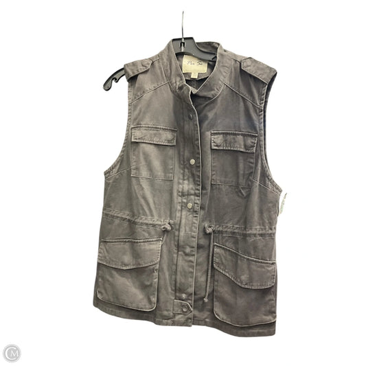 Vest Other By Per Se In Grey, Size: Xl