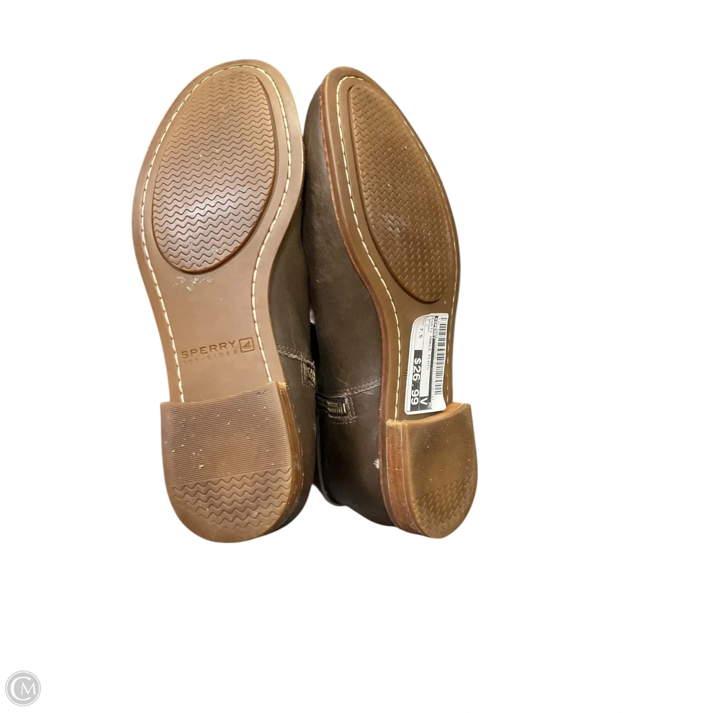 Boots Ankle Flats By Sperry In Brown, Size: 7.5