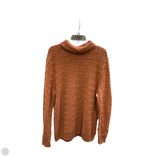 Sweater By Express In Brown, Size: L