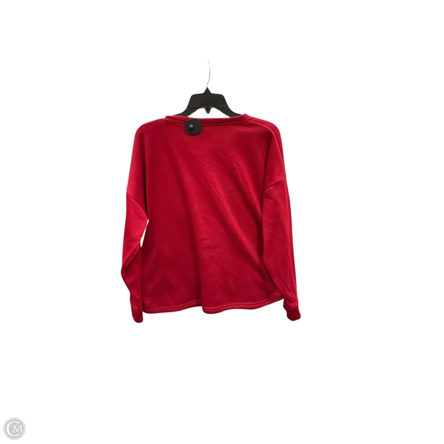 Sweatshirt Crewneck By Rae Dunn In Red, Size: L