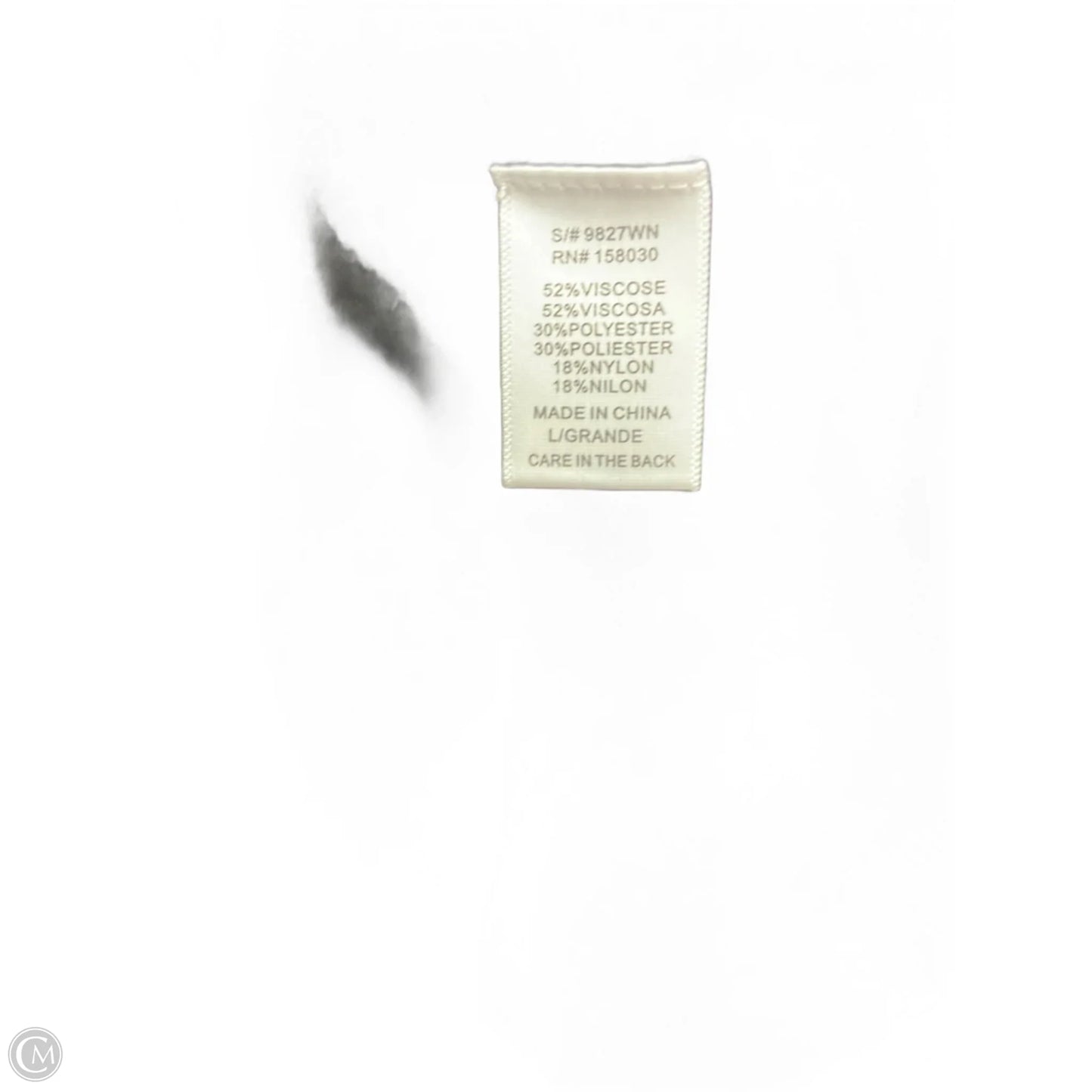 Top Long Sleeve By Love Tree In Black, Size: L