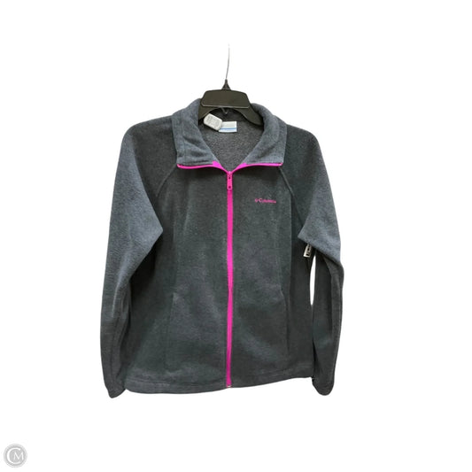 Athletic Jacket By Columbia In Grey, Size: M