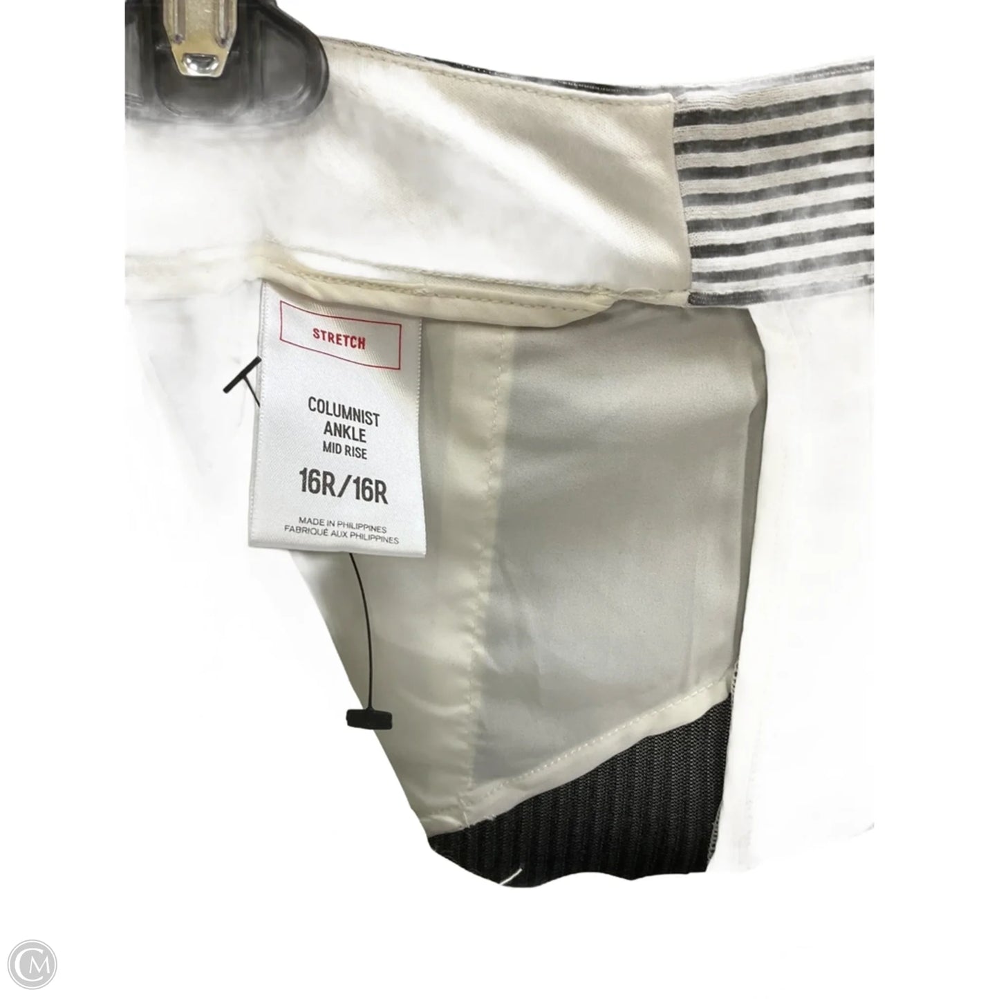 Pants Dress By Express In Striped Pattern, Size: 16