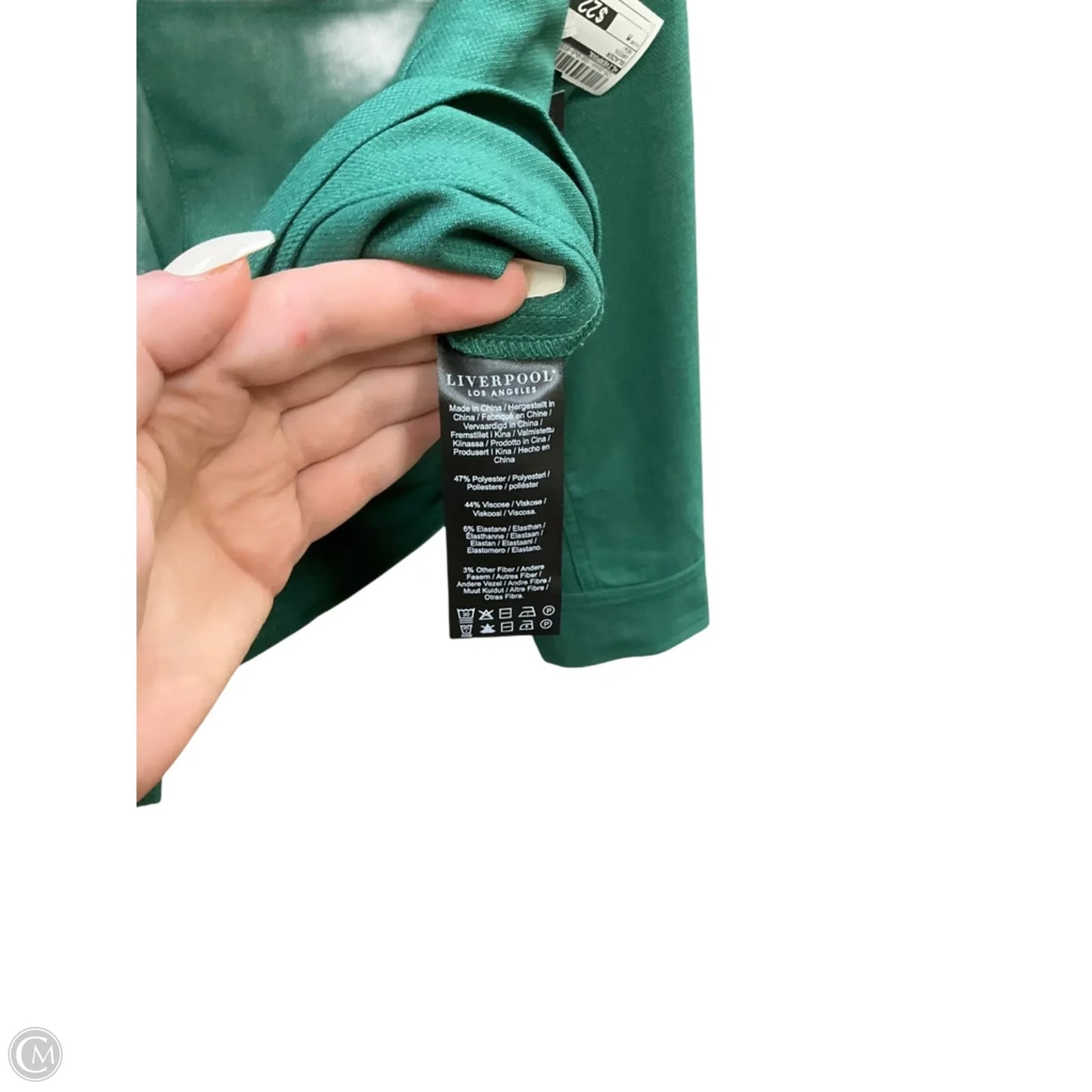 Blazer By Liverpool In Green, Size: M