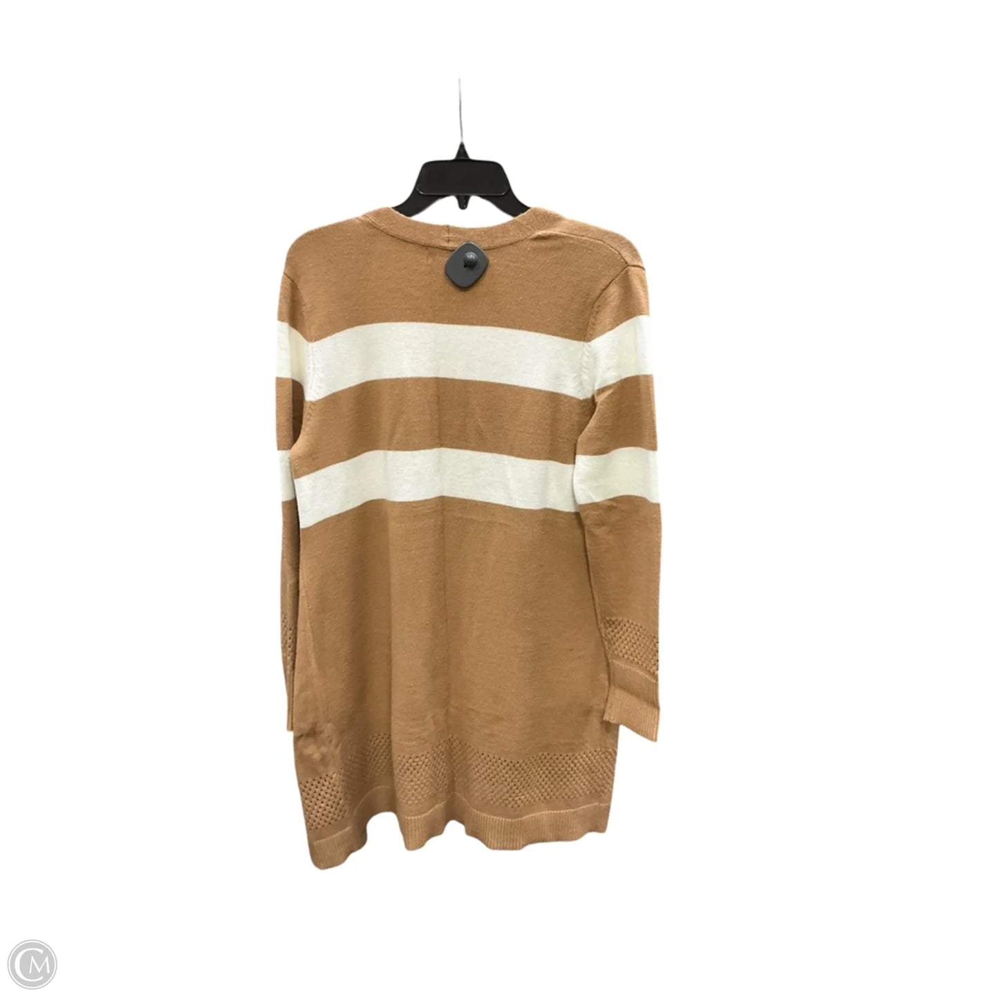 Cardigan By Clothes Mentor In Tan, Size: M