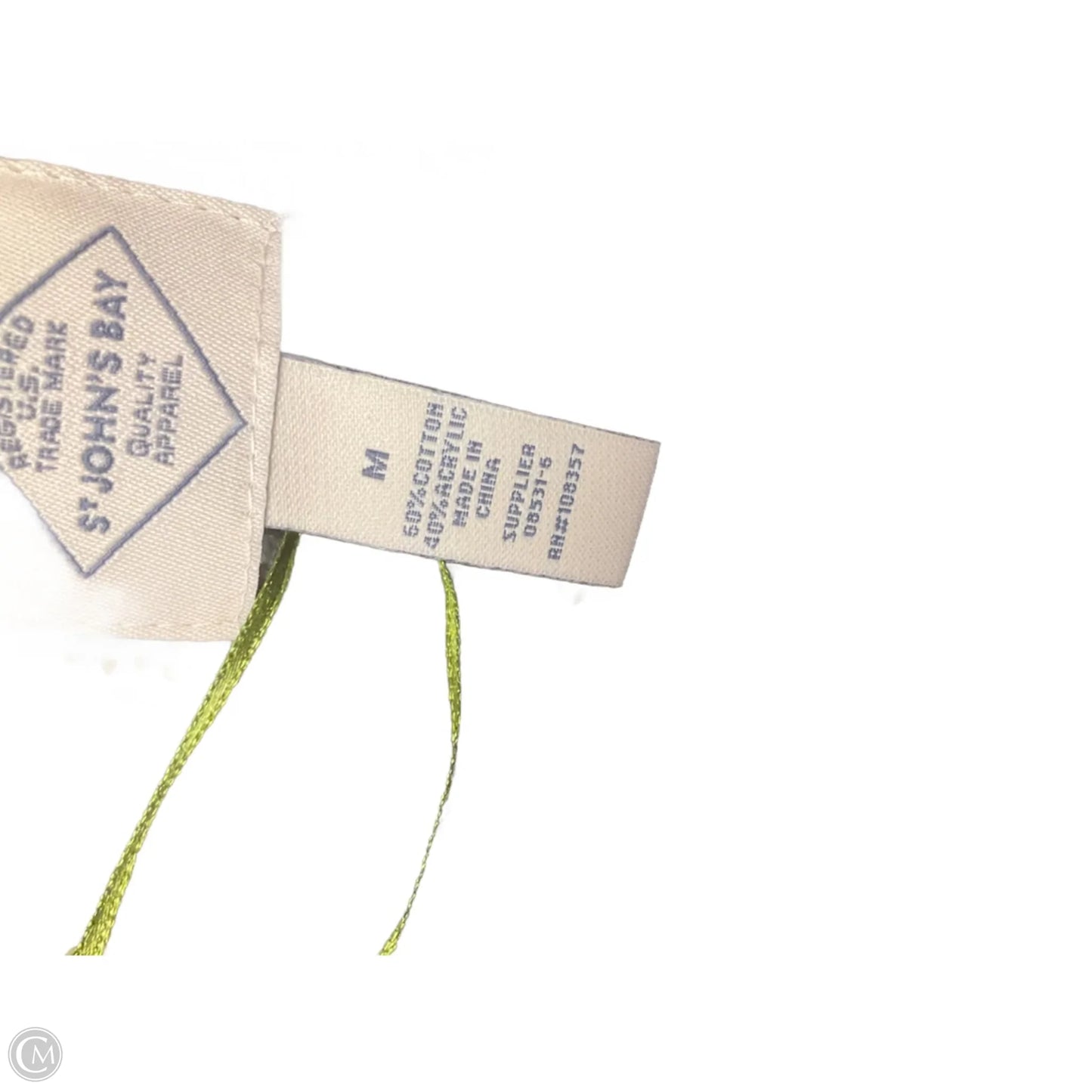 Cardigan By St Johns Bay In Green, Size: M