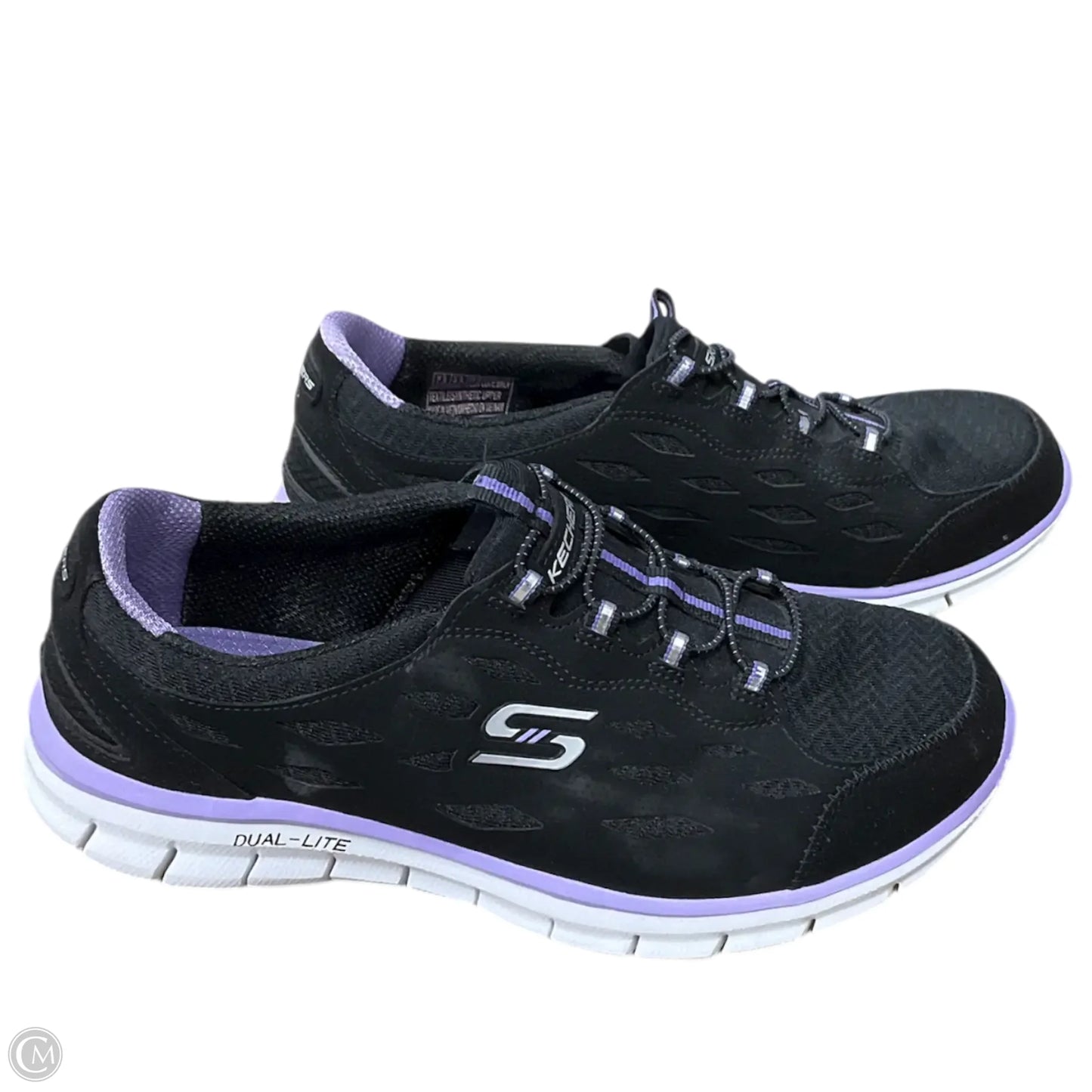 Shoes Athletic By Skechers In Black, Size: 7.5