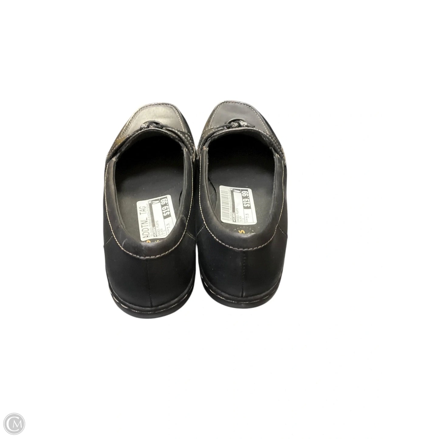 Shoes Flats By Clarks In Black, Size: 7.5