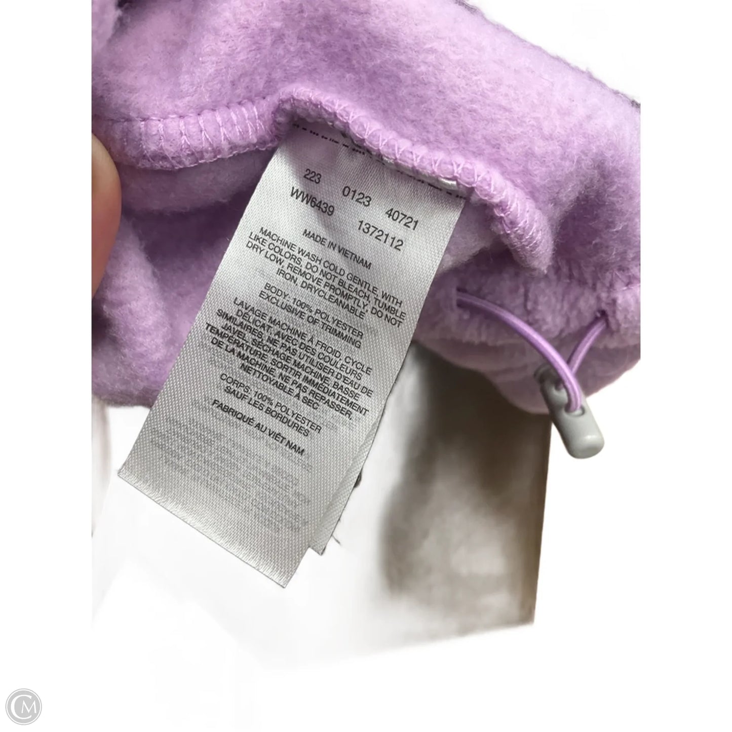 Athletic Jacket By Columbia In Purple, Size: 1x